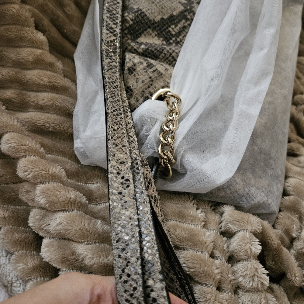 Michael Kors Python Snakeskin Tote Bag - Picture 15 of 15